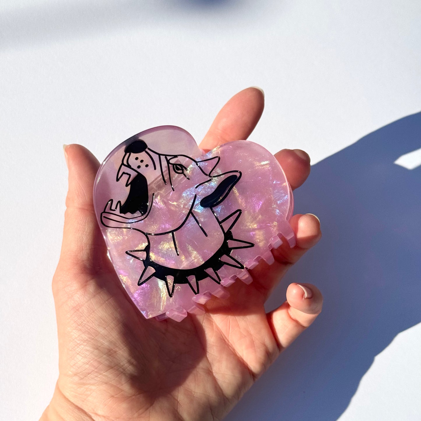 S-Iridescent Dog Hair Claw
