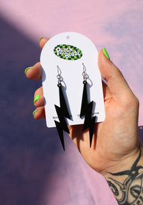 lightning bolt earrings