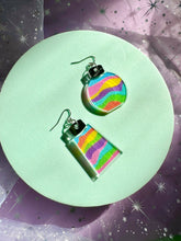 Load image into Gallery viewer, sand art earrings