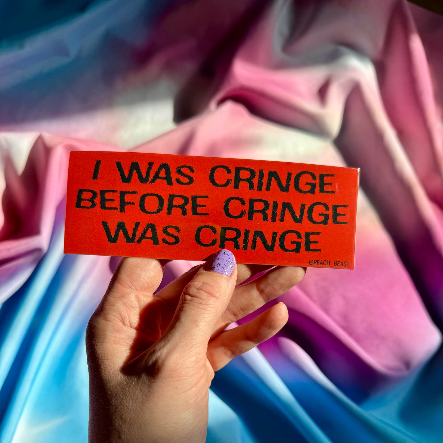 Cringe Sticker