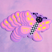 Load image into Gallery viewer, grumpy butterfly sticker