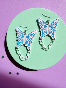 butterfly earrings