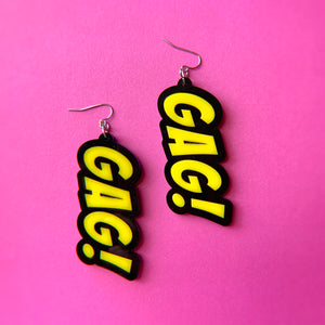gagging on your eleganza earrings