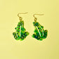 Leopard Frog Earrings