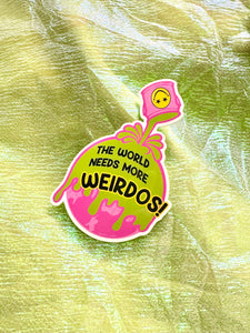 Weirdos sticker