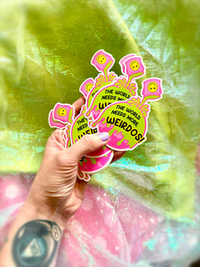 Weirdos sticker