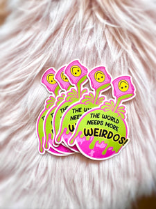 Weirdos sticker