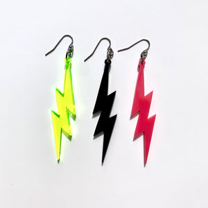 lightning bolt earrings