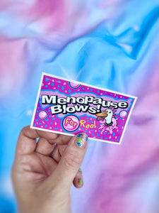 Menopause Blows Sticker