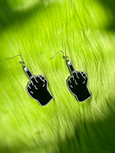 Load image into Gallery viewer, Middle Finger Earrings