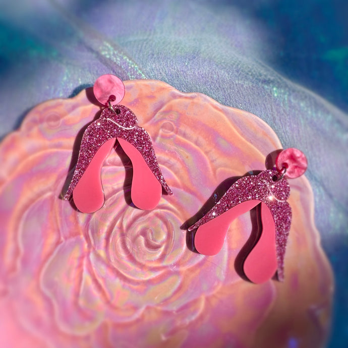 Anatomical Clitoris Earrings