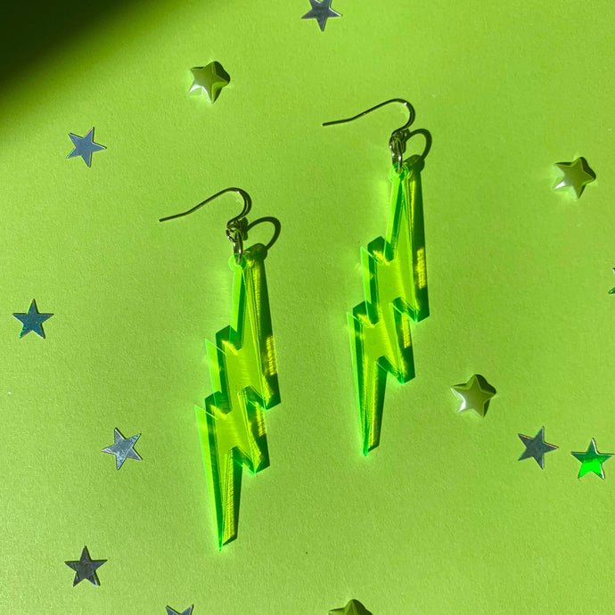 lightning bolt earrings