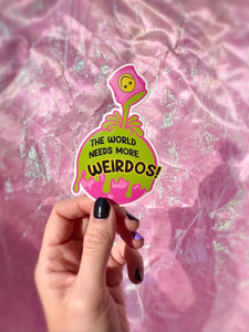 Weirdos sticker