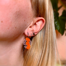 Load image into Gallery viewer, convertible huggy hoop earrings