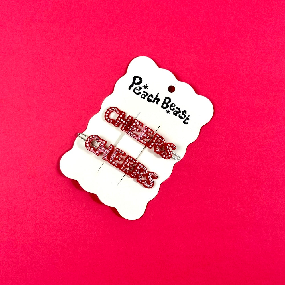Cheers Hair Clip Set