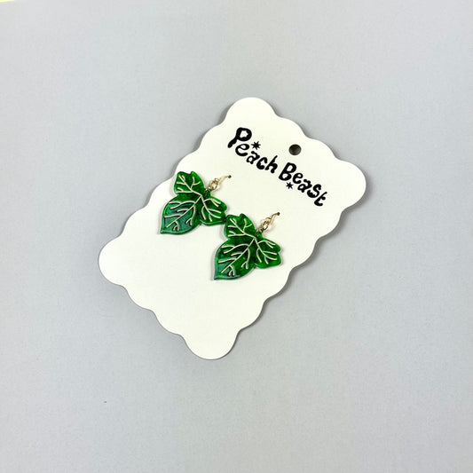 Ivy Leaf Earrings
