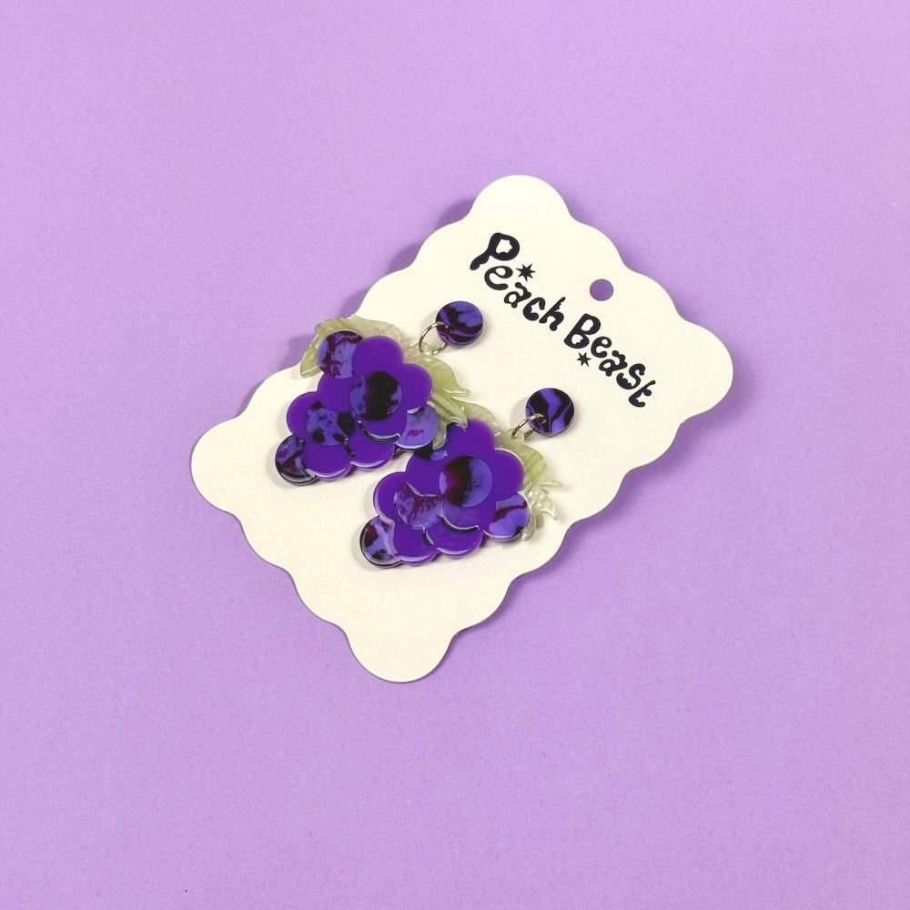 Grape Bunch Earrings