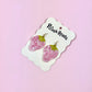 Strawberry Sparkle Earrings