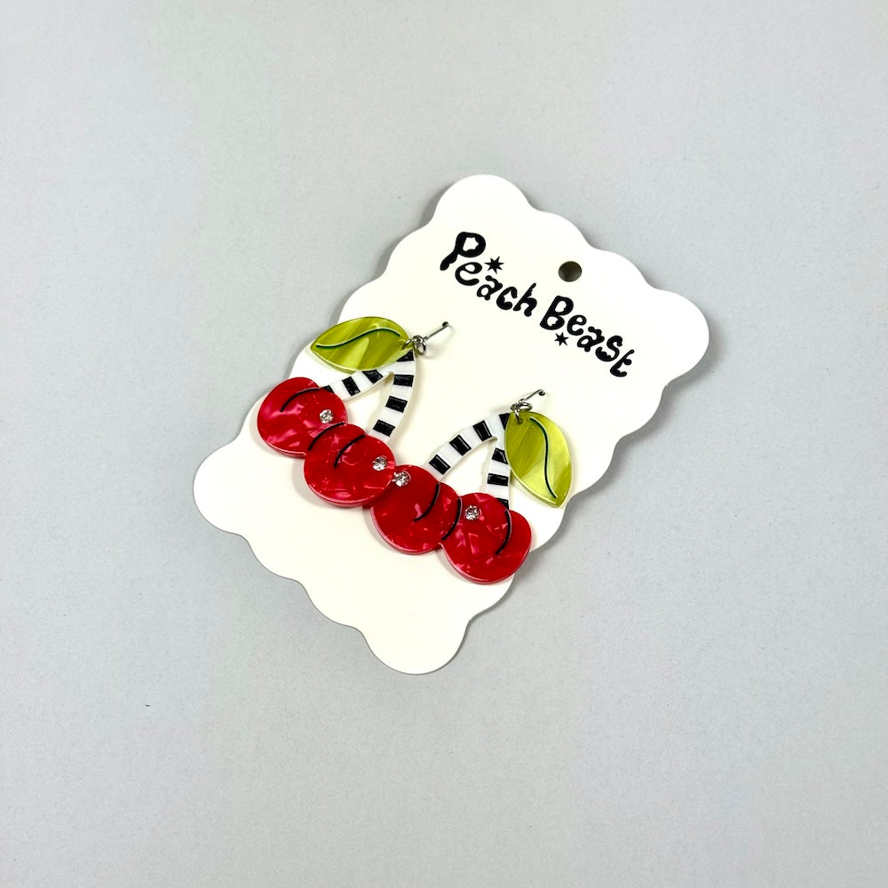 Punk Cherry Earrings