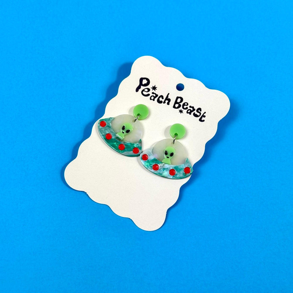 UFO Earrings