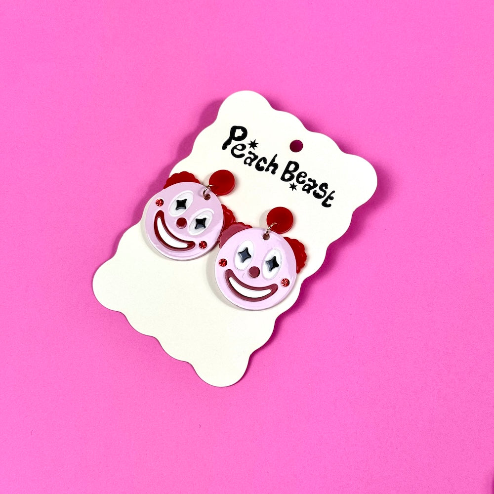 Clown Earrings