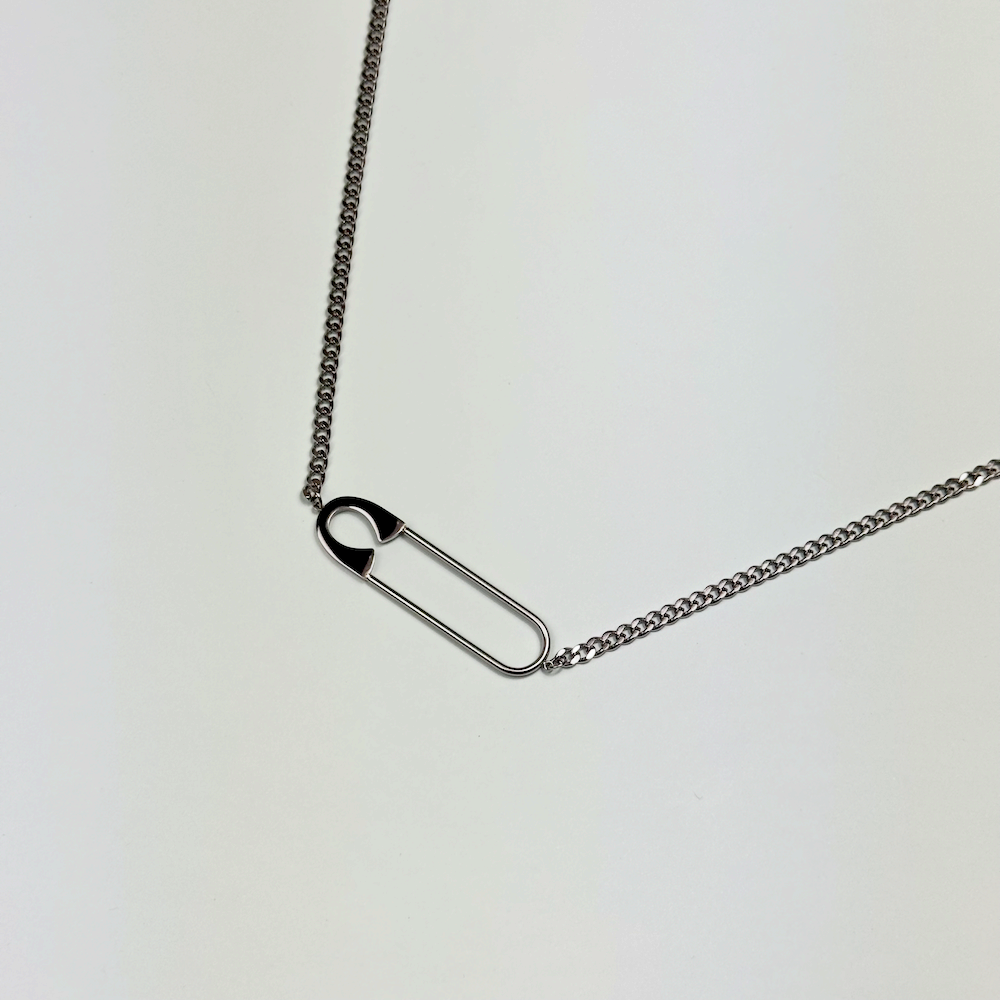 Safety Pin Necklace
