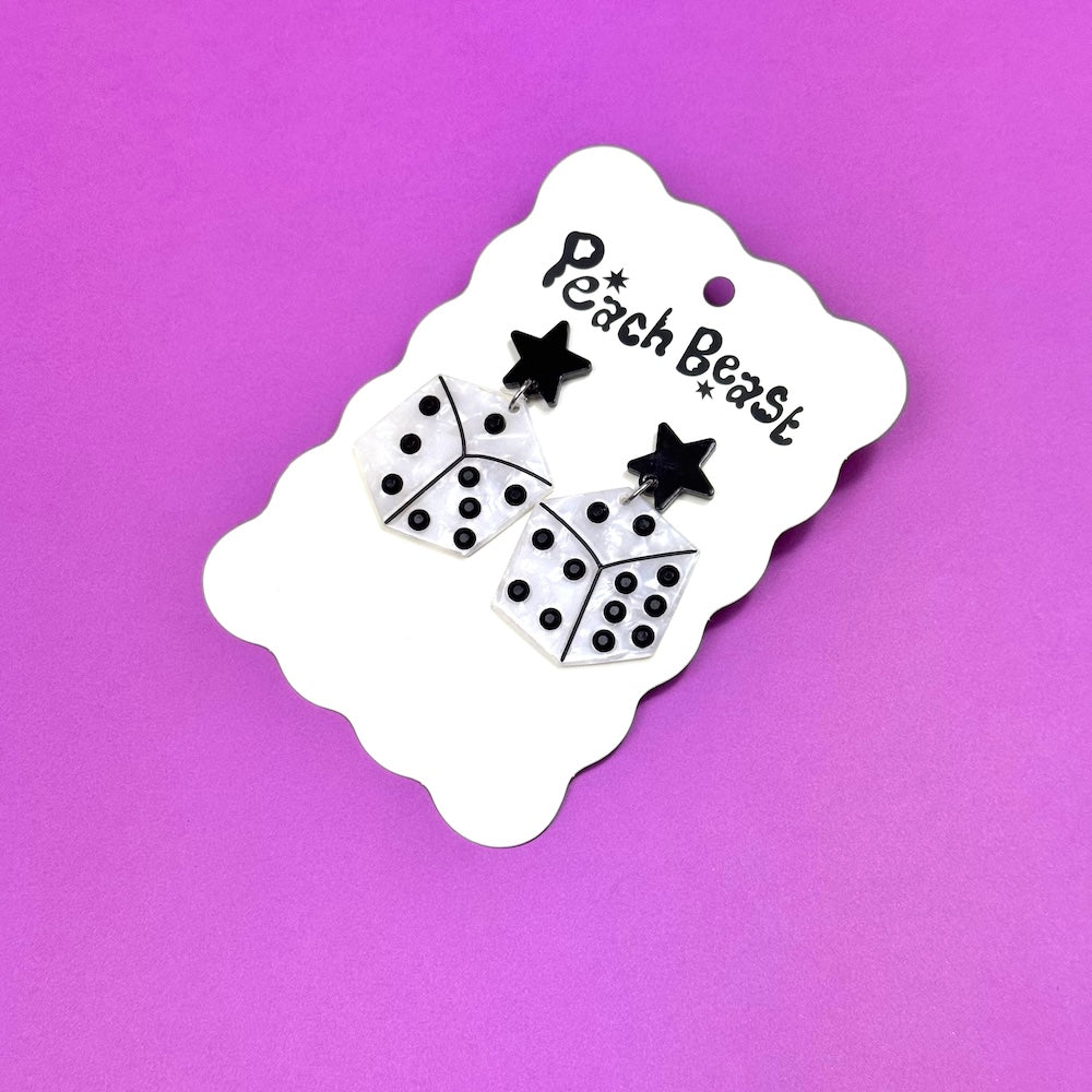 Dice Earrings