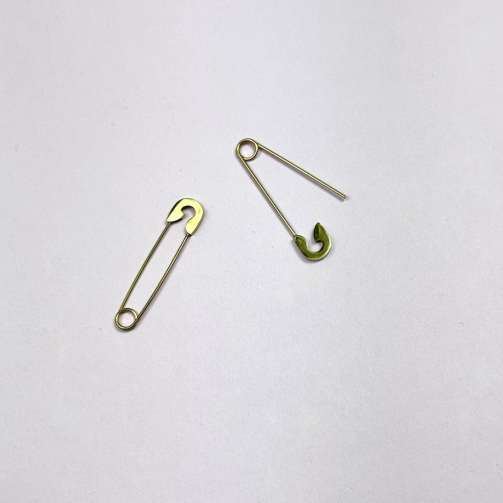 Safety Pin Earrings