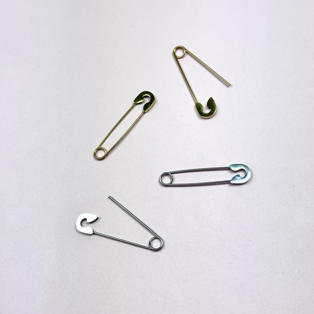 Safety Pin Earrings