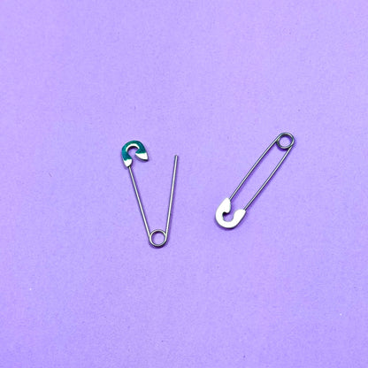 Safety Pin Earrings