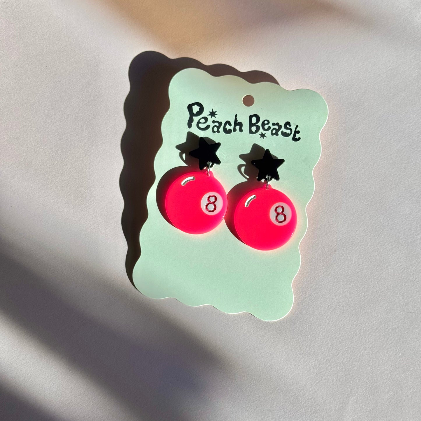 8 Ball Earrings