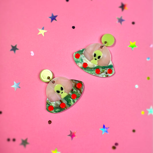 UFO Earrings