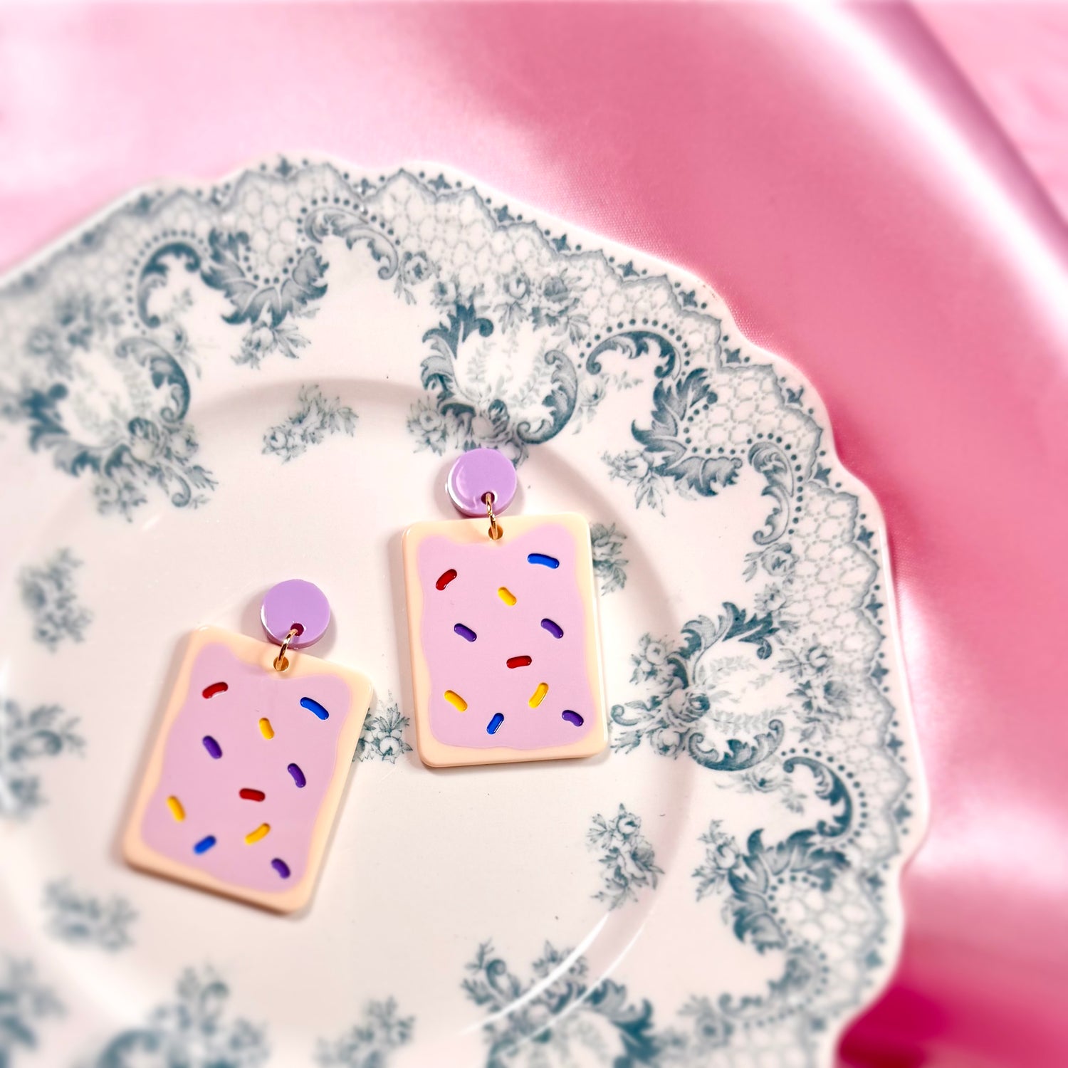 Sprinkle Tart Earrings