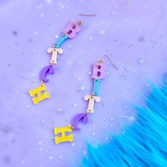 Favorite Word Earrings