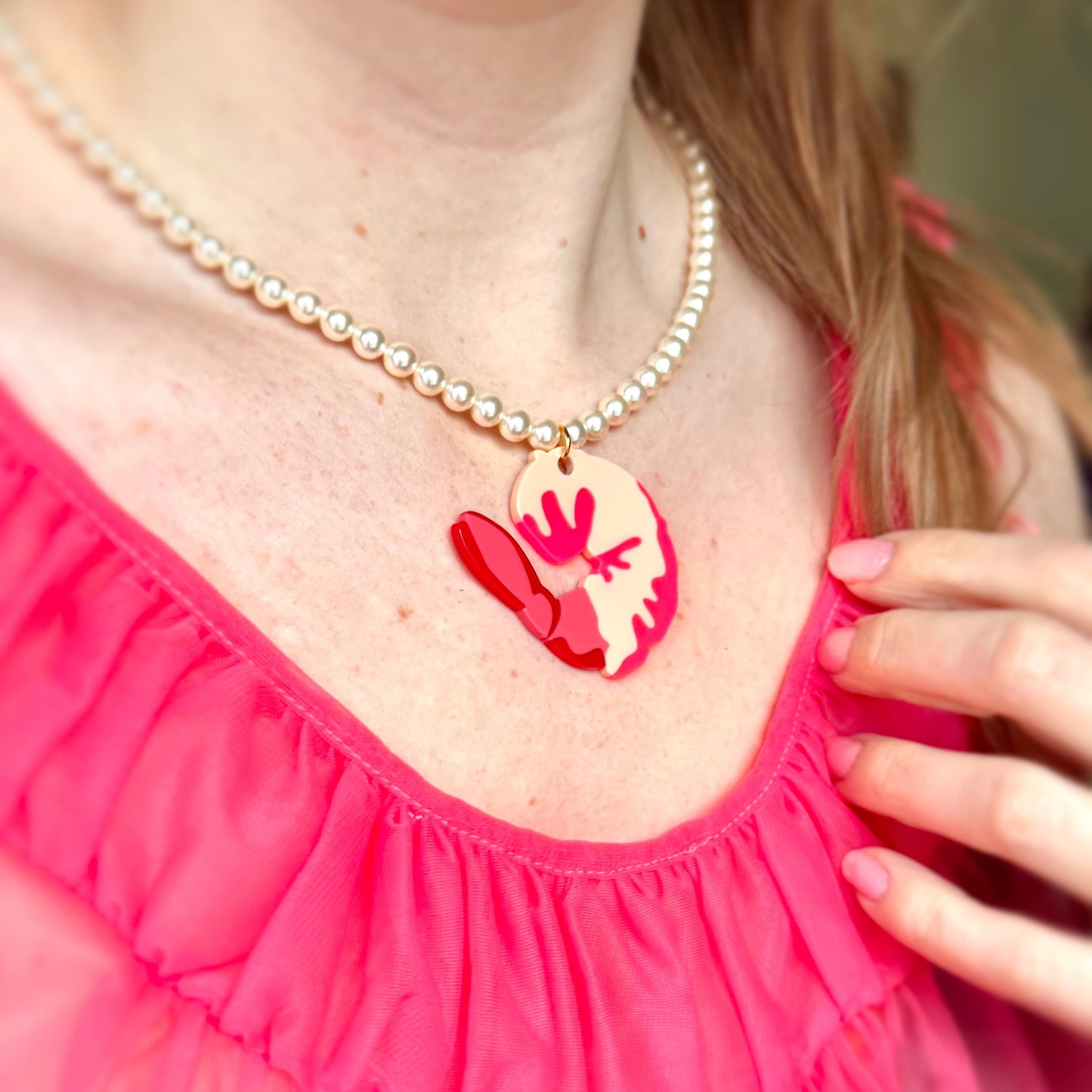 Shrimp Glam Necklace