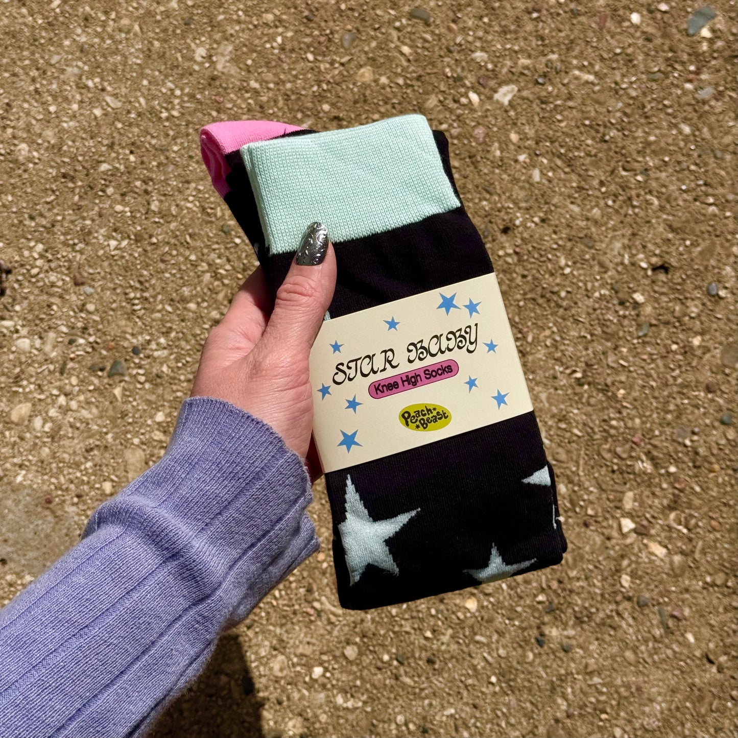 Star Baby Knee High Socks