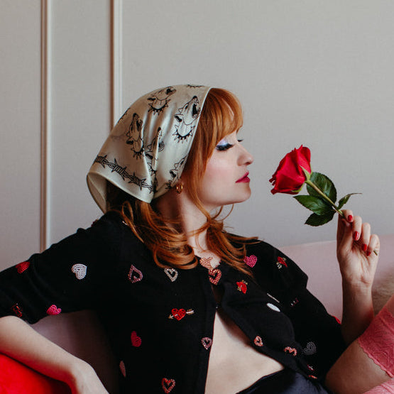 Flash Sheet Silk Scarf