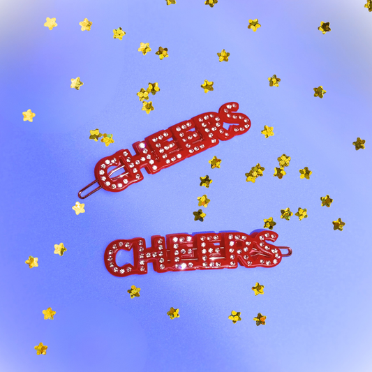 Cheers Hair Clip Set