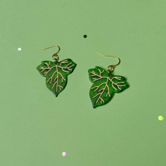 Ivy Leaf Earrings