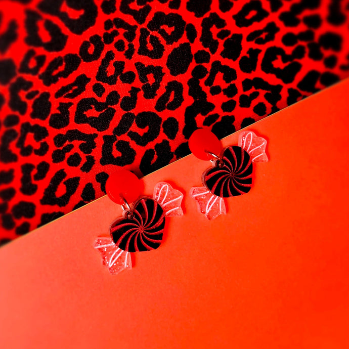 Candy Heart earrings