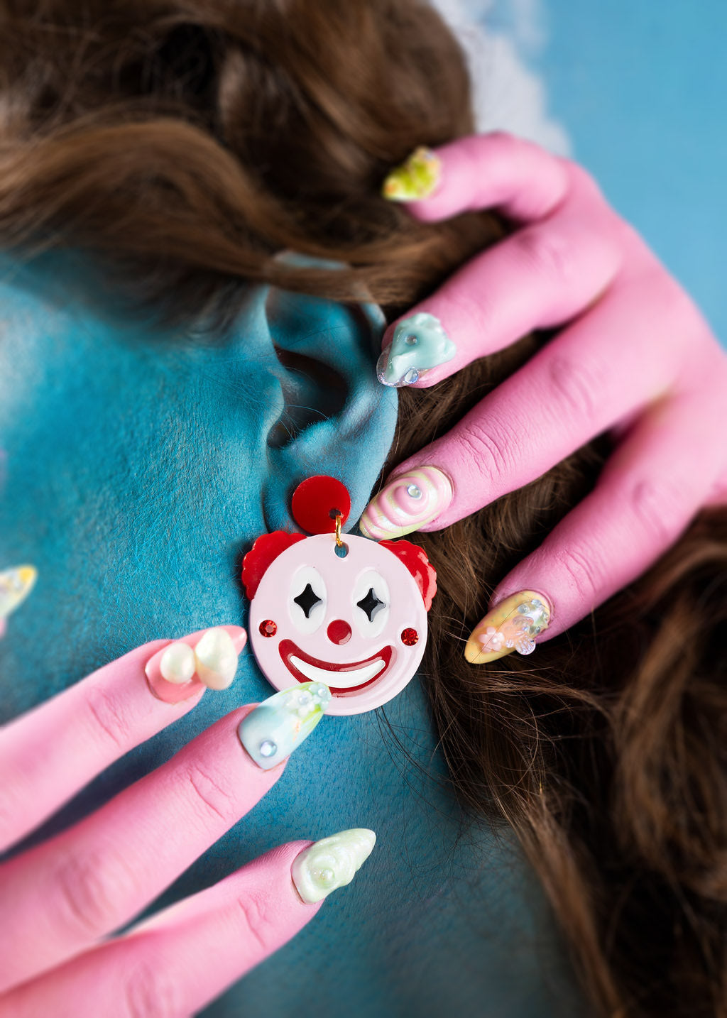 Clown Earrings