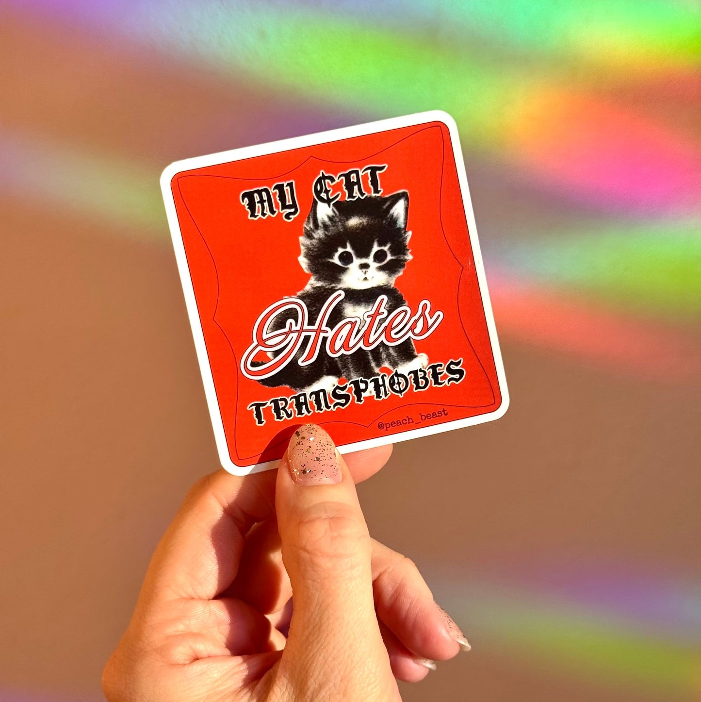 Pets For Queers Sticker