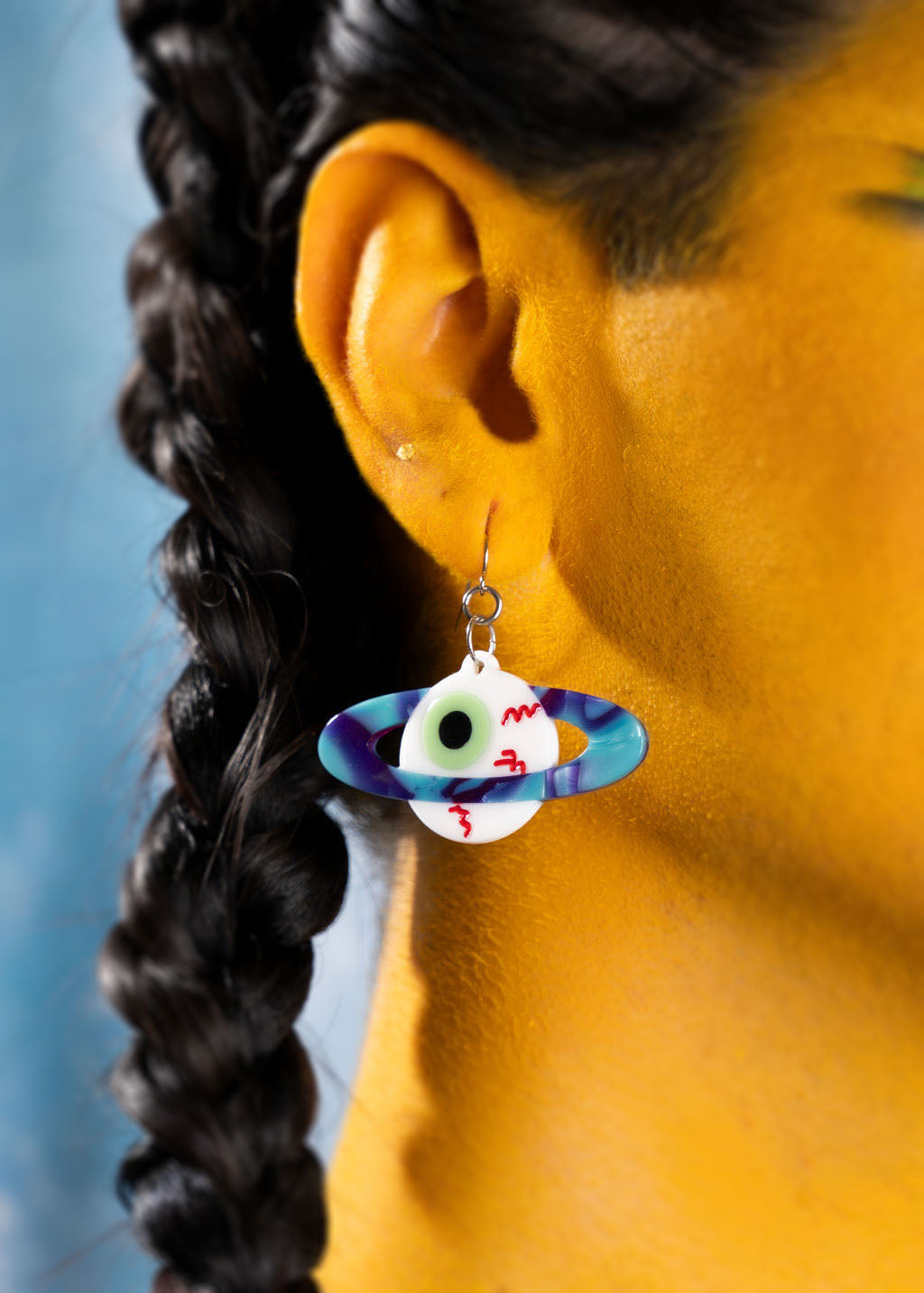 Eyeball Planet Earrings