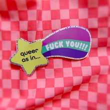 Load image into Gallery viewer, queer as in… sticker