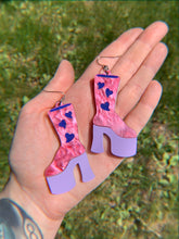 Load image into Gallery viewer, funky boots earrings