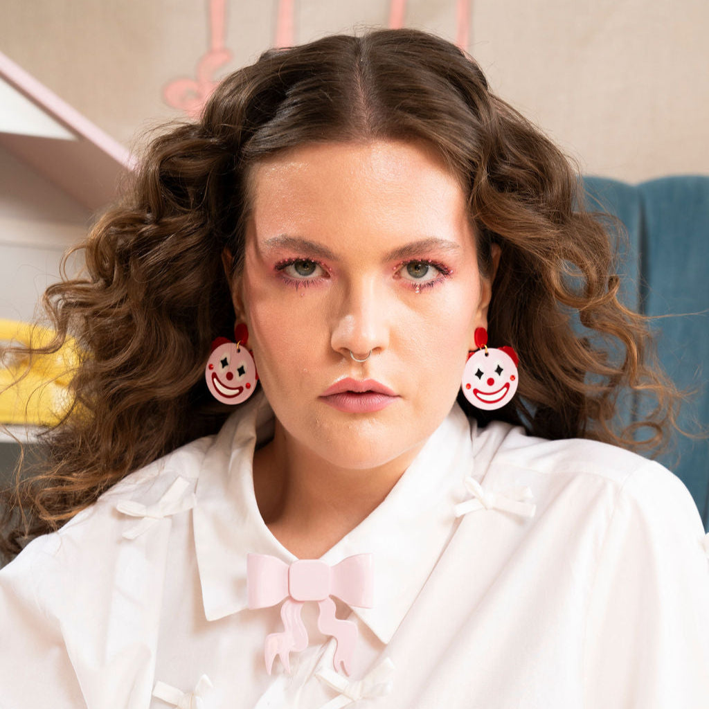 Clown Earrings