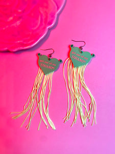 Get Out Of My Swamp! earrings