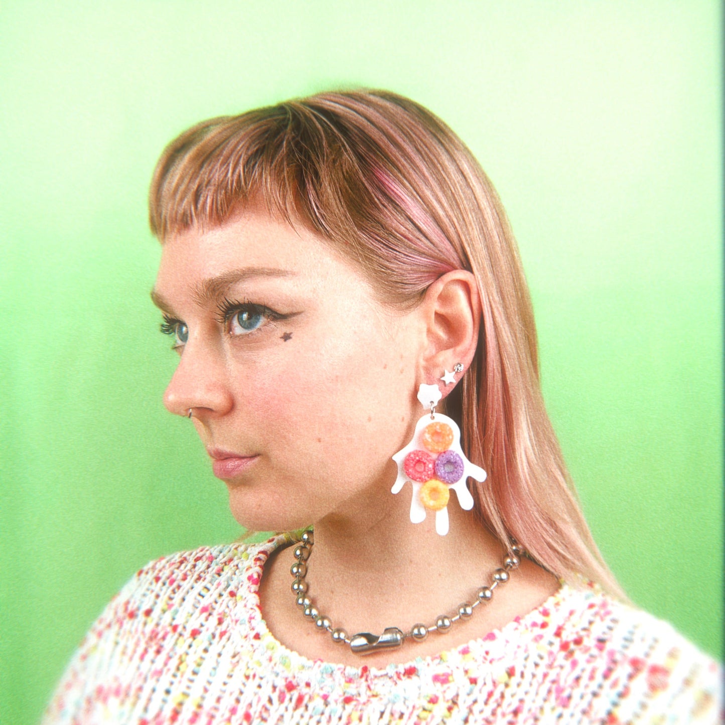 Spilled Milk Earrings