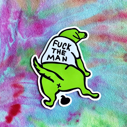 F The Man Sticker