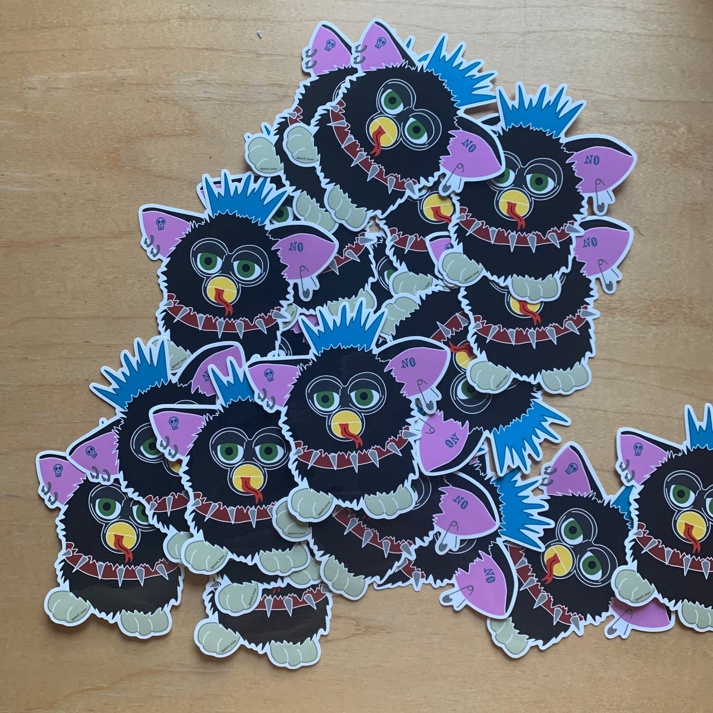 Punk Furby Sticker